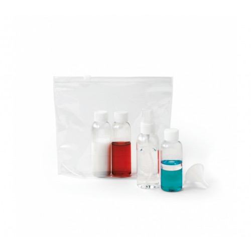 Kit Frascos Viagem Hermético PVC 190x155mm