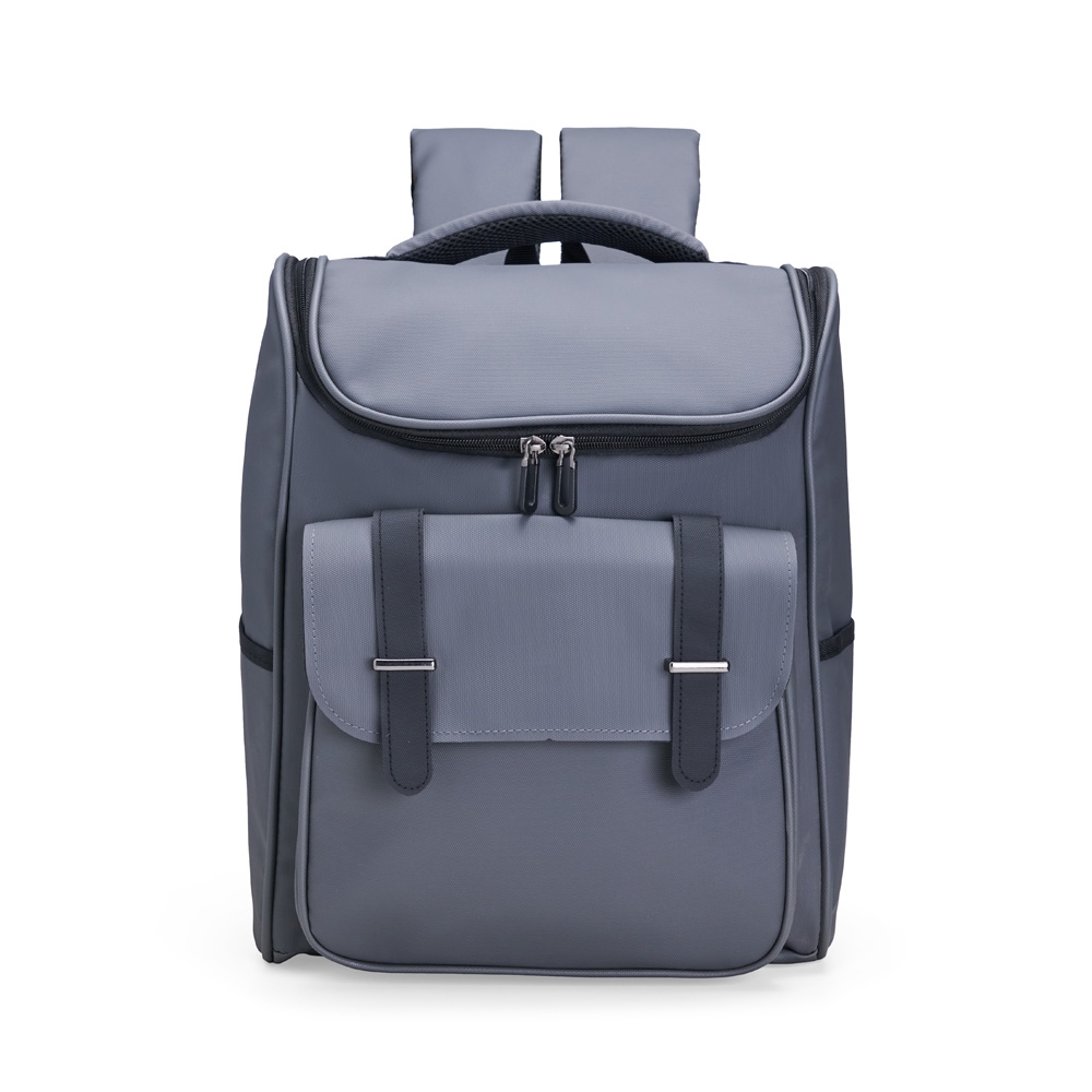 Mochila Couro Sintético Impermeável 18 Litros 37x30,5cm