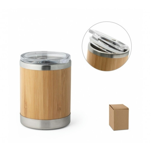 Copo Térmico Ecológico de Bambu 350ml