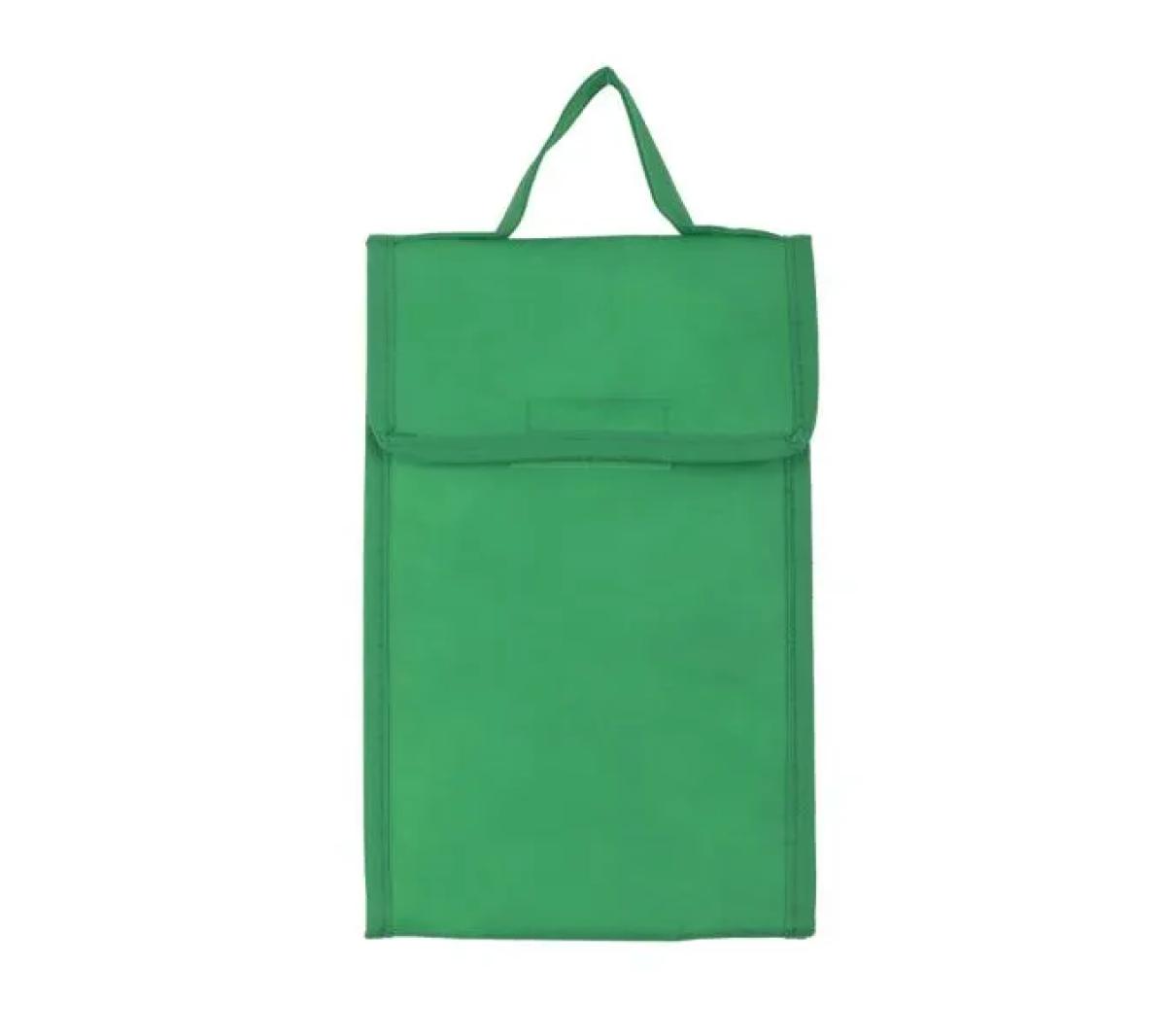 Bolsa Térmica TNT 80g/m² Verde 27x17Cm