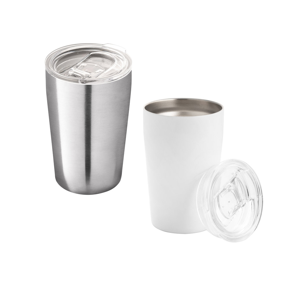 Copo de Viagem Térmico Aço Inox 380ml