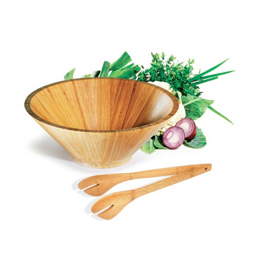 Conjunto para Salada em Bambu 3L
