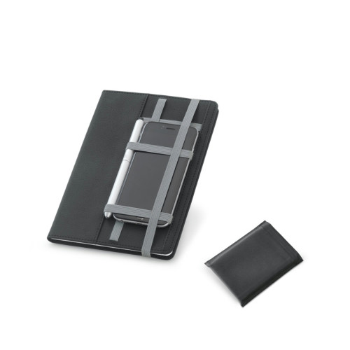 Caderno Couro Sintético A5 80 Folhas Sem Pauta 150x210mm