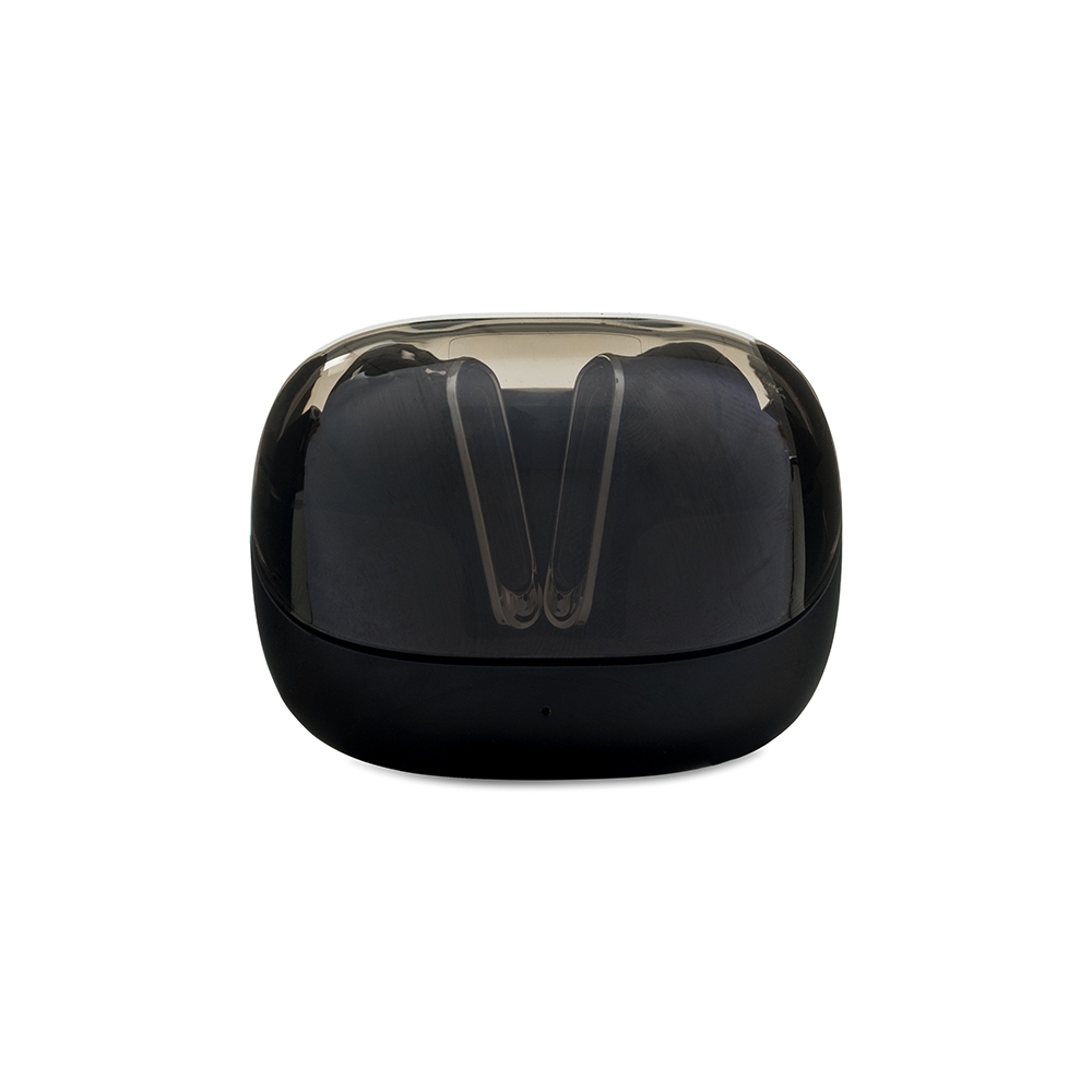 Fone de Ouvido Plástico Bluetooth com Case Carregador 4,9x6,2cm