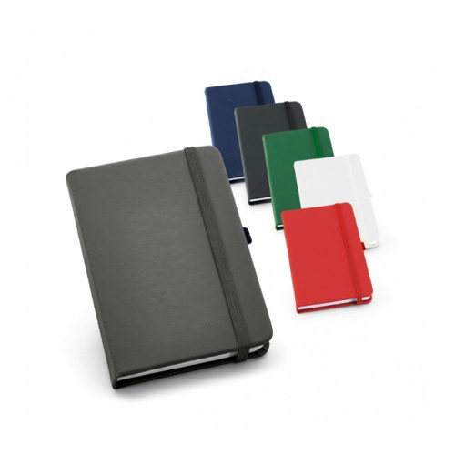 Bloco em Couro Sintético A5 Capa Dura 140x210mm 80 Folhas