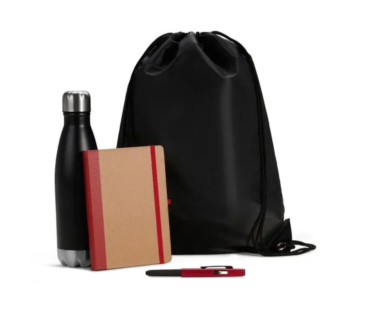 Kit Boas Vindas Vermelho 4 Peças Nylon