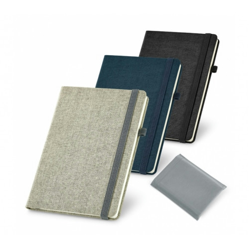 Bloco Capa Dura Algodão Canvas Sintético 14,8x21cm 96 Folhas