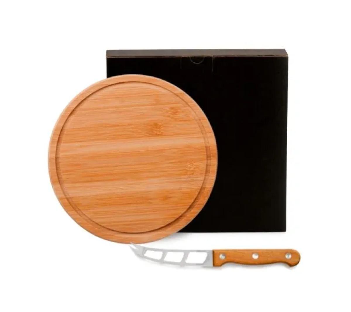Conjunto Tábua Bambu 2 Pçs 21,3 cm