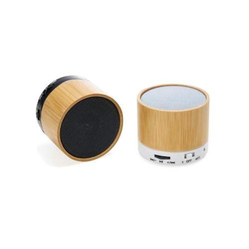 Caixa de Som Multimídia Plástica Bluetooth Bambu 4,6x5,9cm