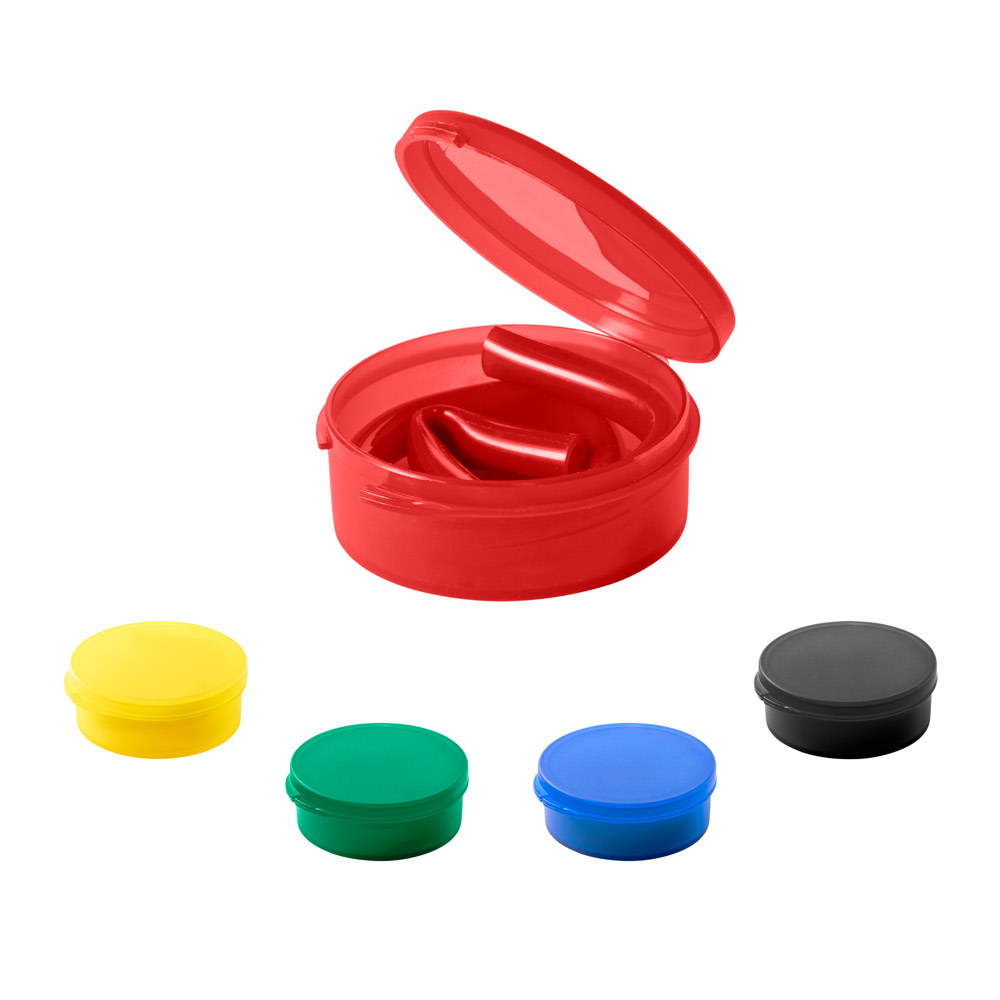 Canudo Dobrável Reutilizável em Silicone 7x250mm
