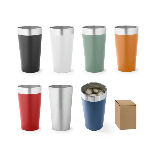 Copo Térmico de Viagem Aço Inox 540 mL
