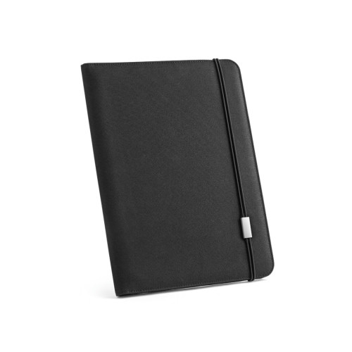 Pasta A4 em Poliéster 300D 100% Reciclado com Caderno Pautado