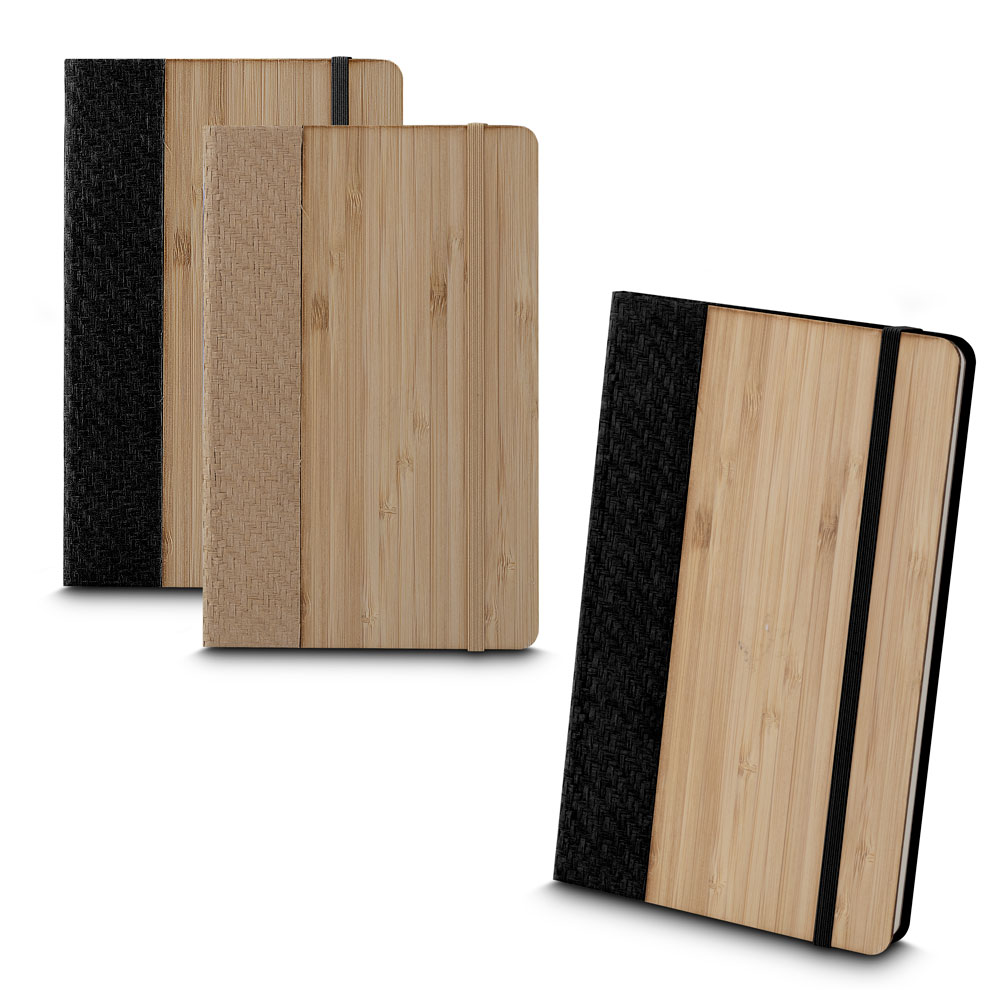 Caderno Bambu 80 Folhas Pautadas 20,6x13cm