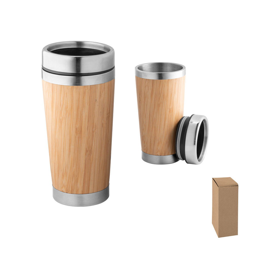 Copo de Viagem Térmico Inox 500ml