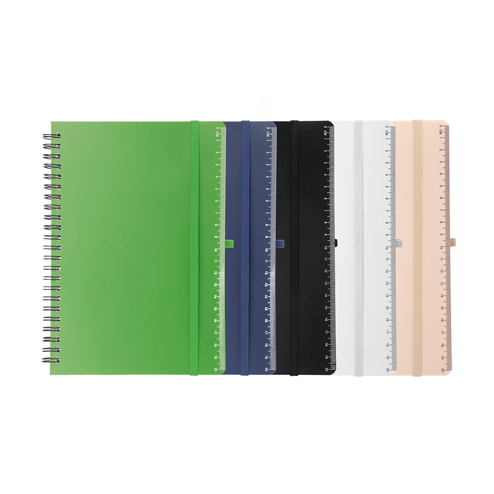 Caderno Anotações PP 70 Folhas Pautadas 21x15,4cm