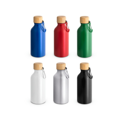 Garrafa Squeeze Alumínio Reciclado 400ml