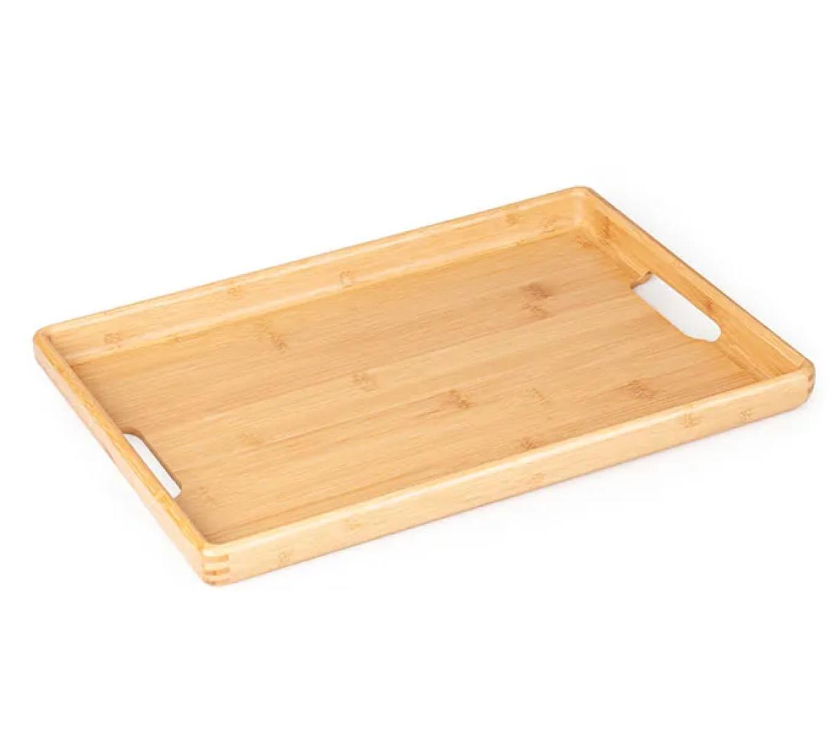 Bandeja em Bambu para Servir 40x28cm