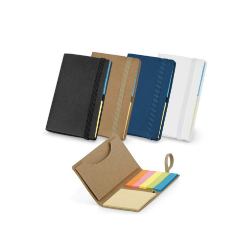 Bloco Porta Cartões Kraft Reciclado 104x65mm 22 Folhas