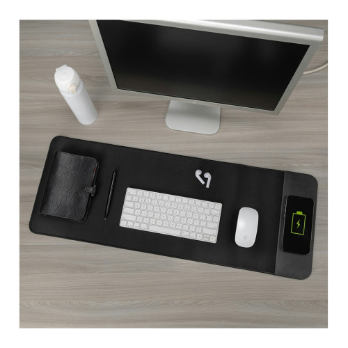 Desk Pad Couro Sintético Indução 30,4x81,5cm