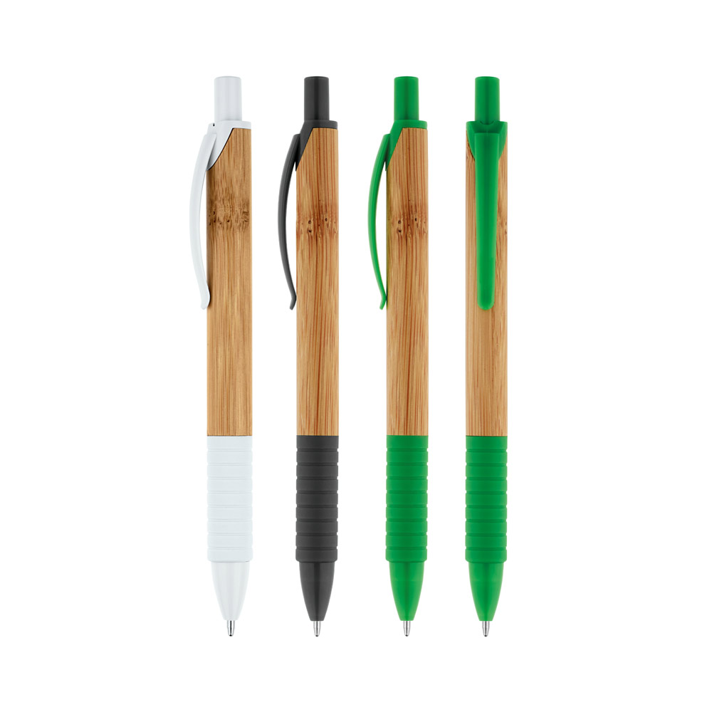 Caneta Esferográfica Bambu Antideslizante 11x142mm