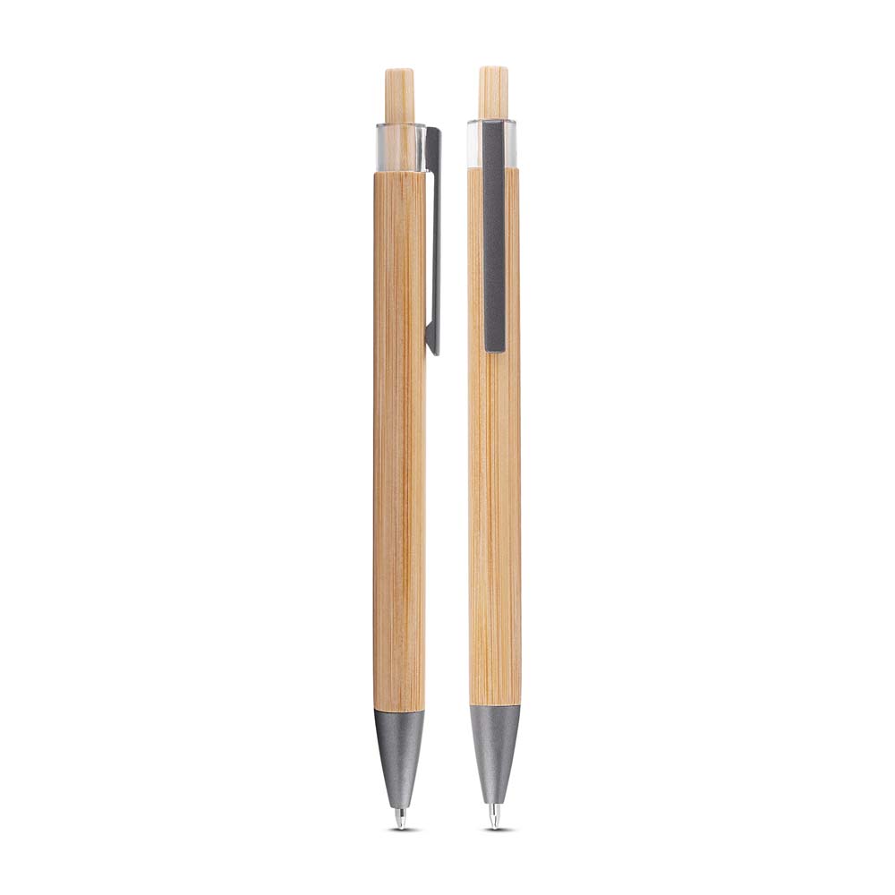 Caneta em Bambu 14cm