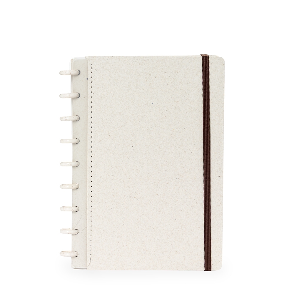 Caderno de Discos Capa Dura Ecológico Papel 23,6x18cm 80 Folhas