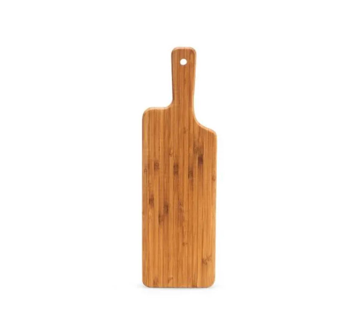 Tábua de Bambu com Pegador 39x12 cm