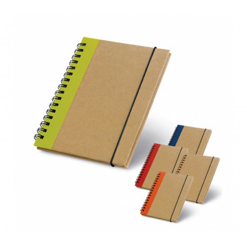 Caderno em Cartão 60 Folhas Recicladas 105x145mm