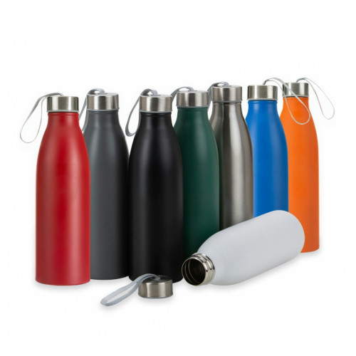 Garrafa Squeeze em Aço Inox 750ml