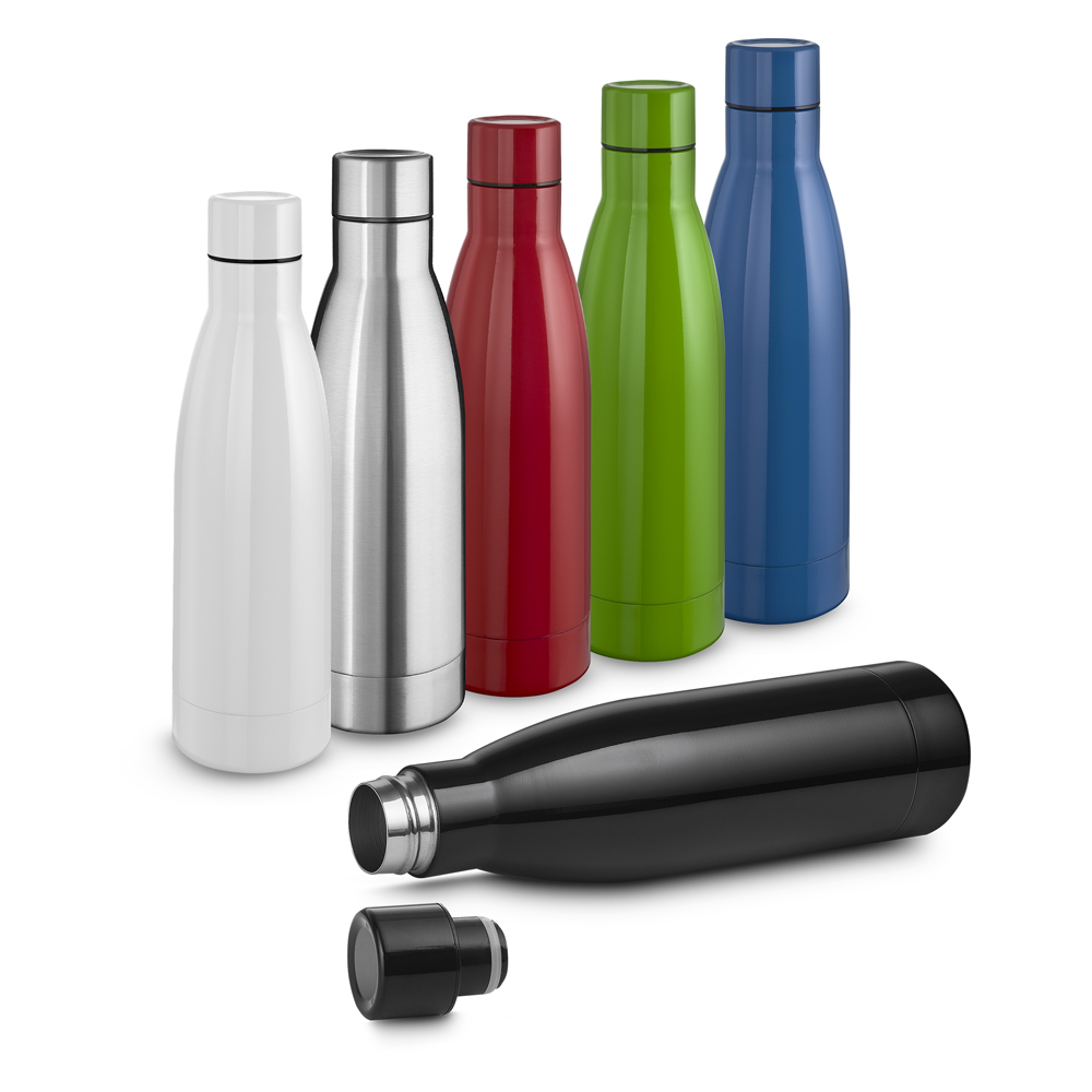 Garrafa Squeeze Térmica Aço Inox 400ml
