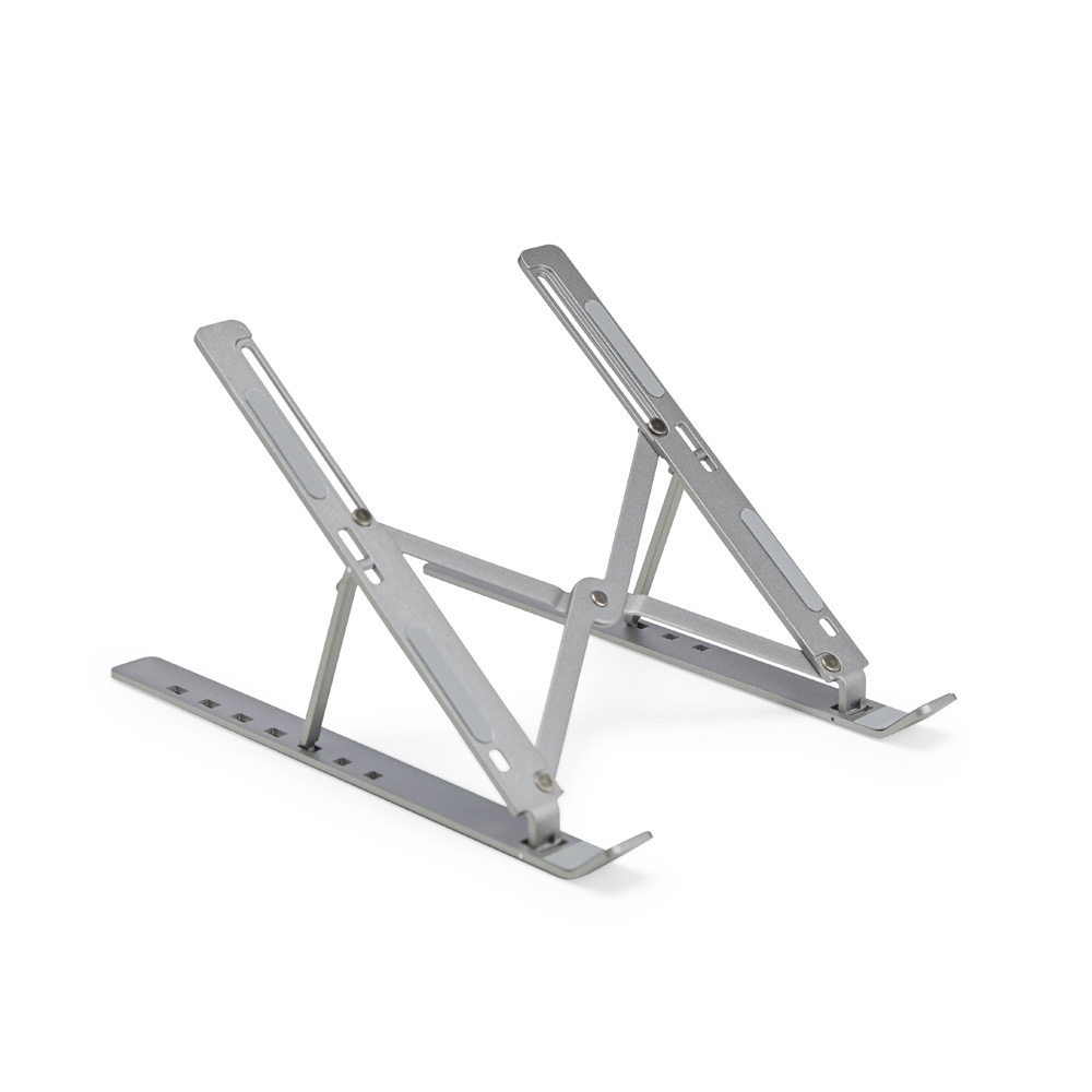 Suporte Retrátil Multi ângulos para Notebook em Metal Silicone
