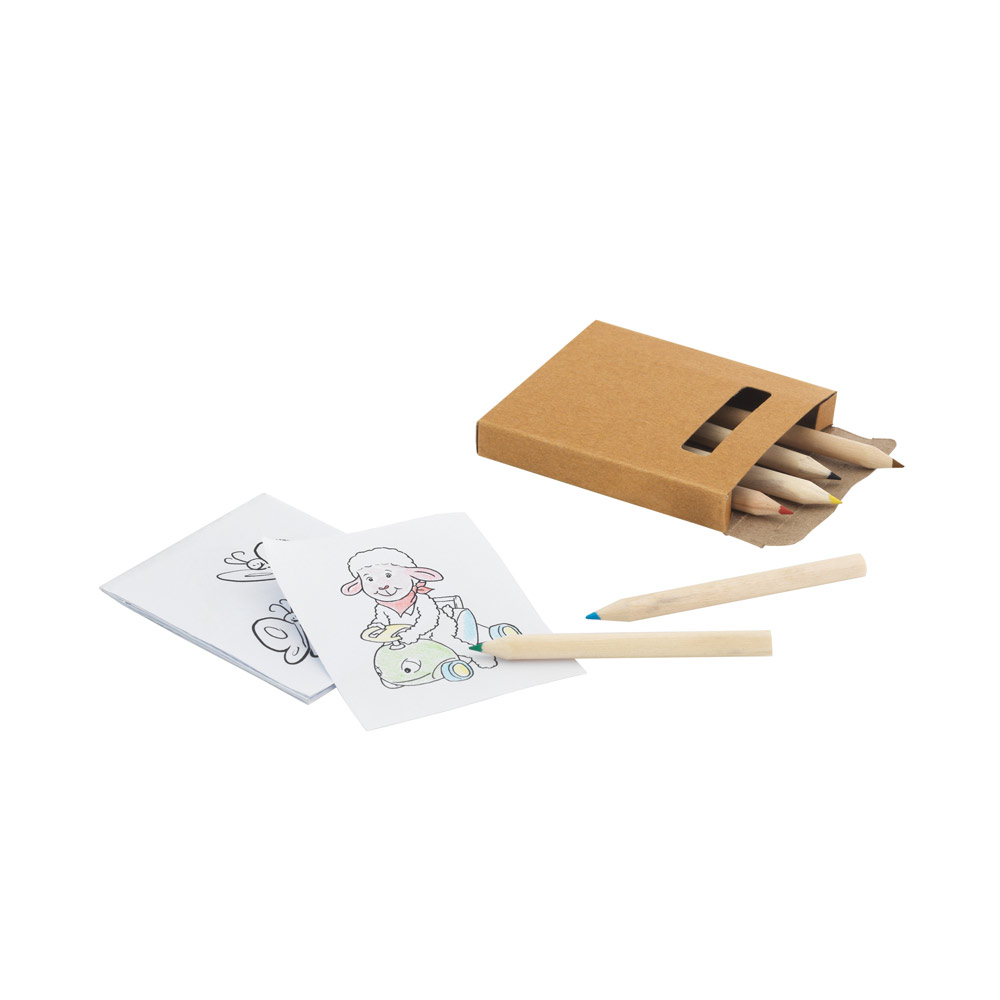 Kit para Pintar em Caixa de Cartão 73x89x12mm
