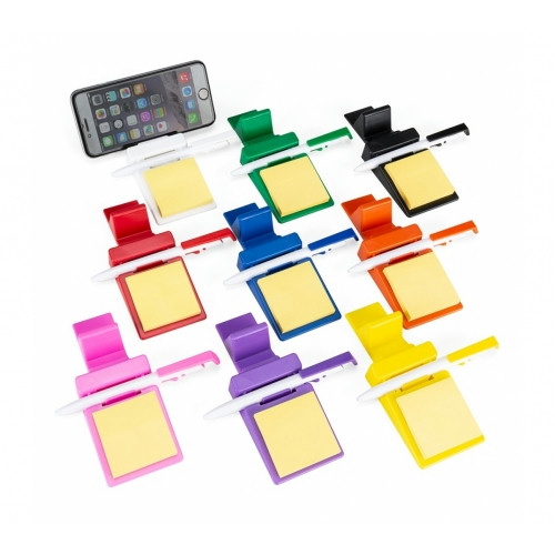 Porta Recado e Celular Plástico com Caneta 50 Folhas