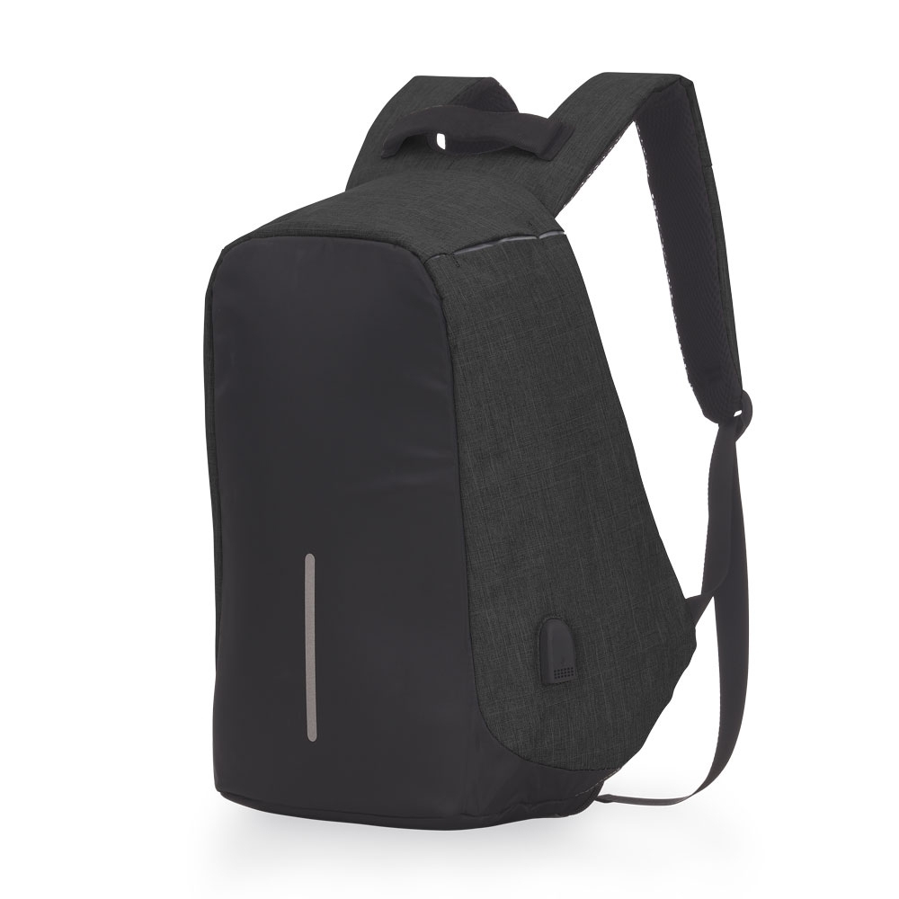 Mochila Antifurto Poliéster p/ Notebook 15,6" 28x24cm