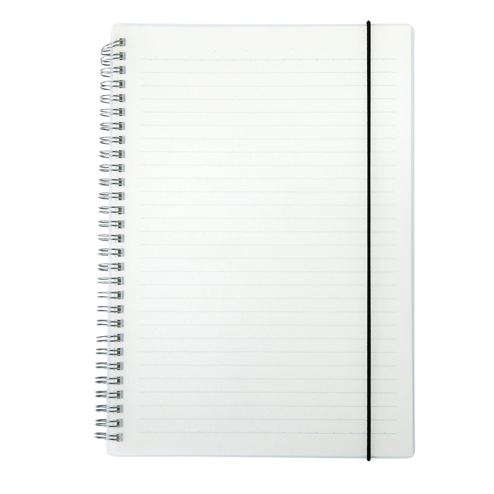 Caderno com Capa Plástica B5 80 Folhas
