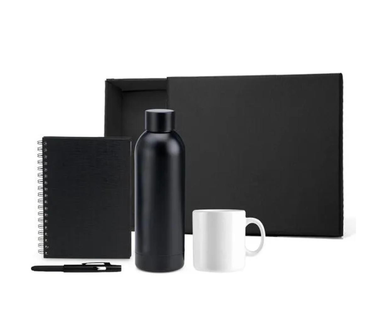Kit Garrafa Inox 4 Peças