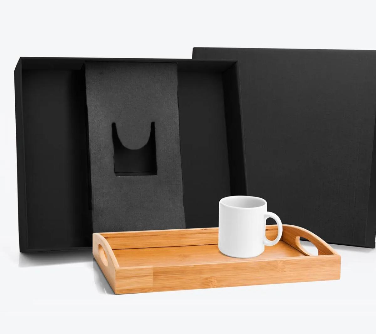 Kit para Servir Bambu e Cerâmica