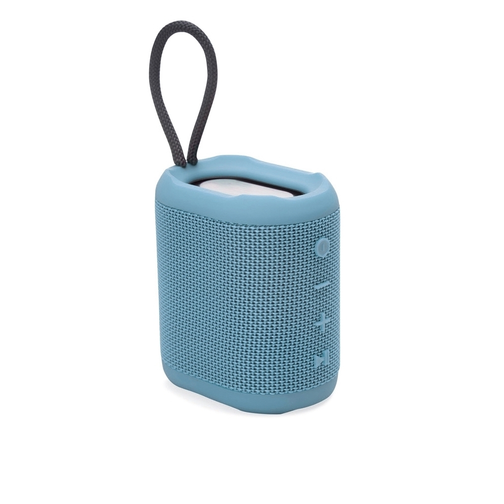 Caixa de Som Plástico Bluetooth Resistente a Respingos 10,5x9,8cm