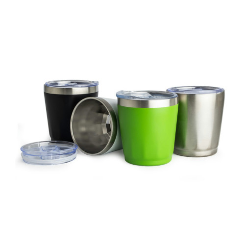 Copo Térmico Metal 200ml Silicone