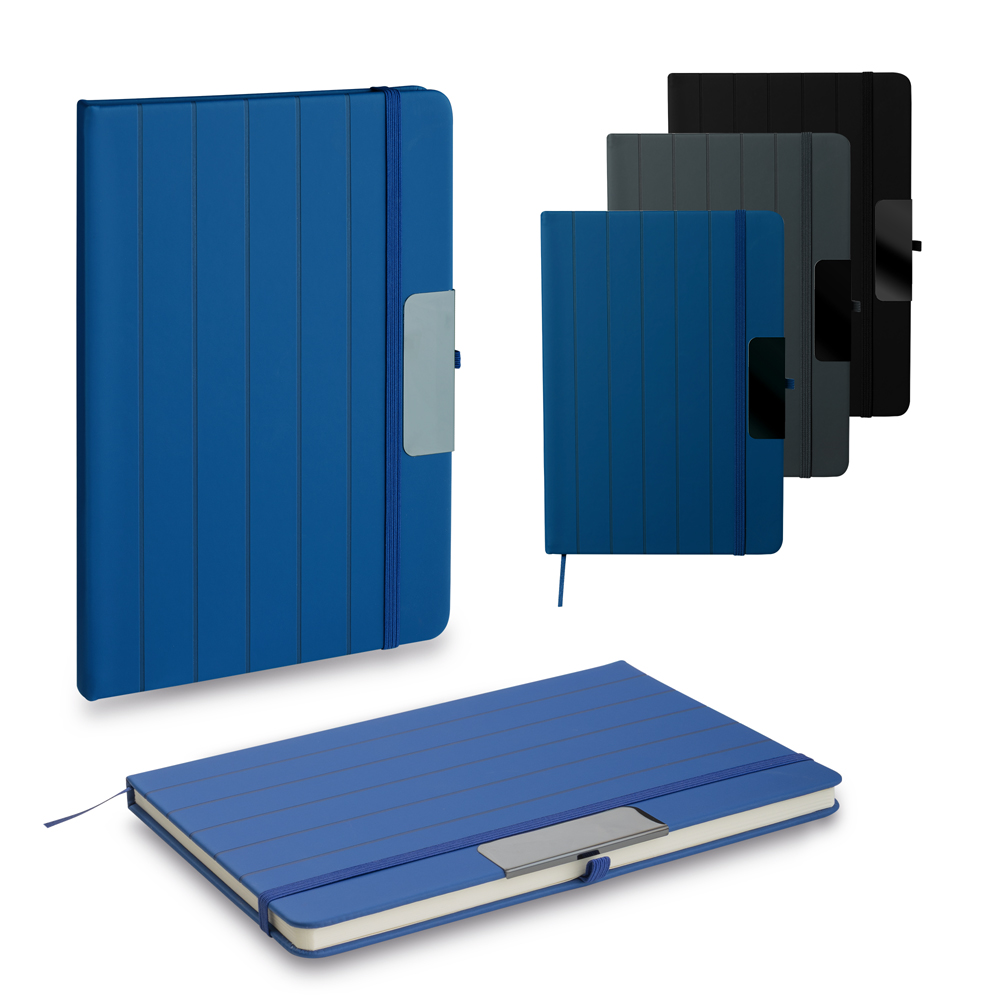 Caderno A5 Capa Dura em PU 21x14,8cm 80 Folhas