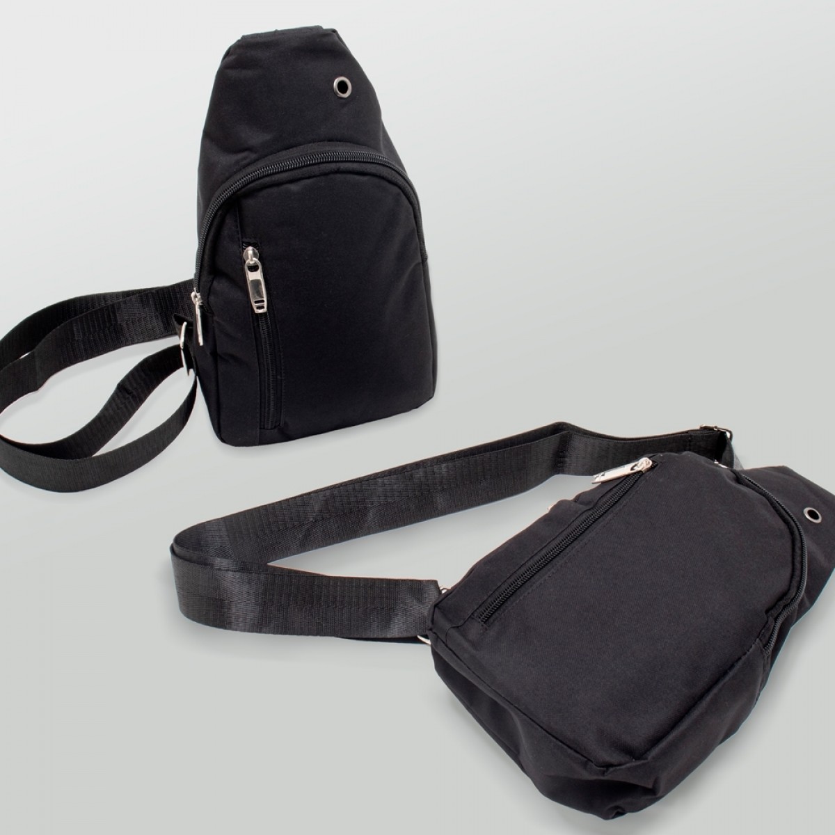 Bolsa de Ombro Nylon com Saída para Fone