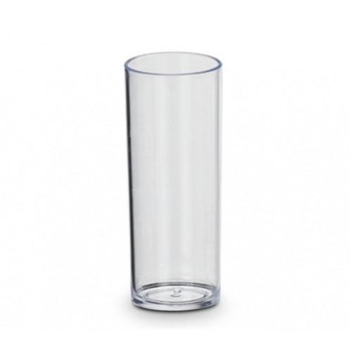 Copo long drink Plástico Cristal 350ml