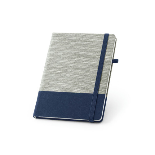 Caderno A5 Palha e Algodão Canvas Pautado 150x210mm 96 Folhas