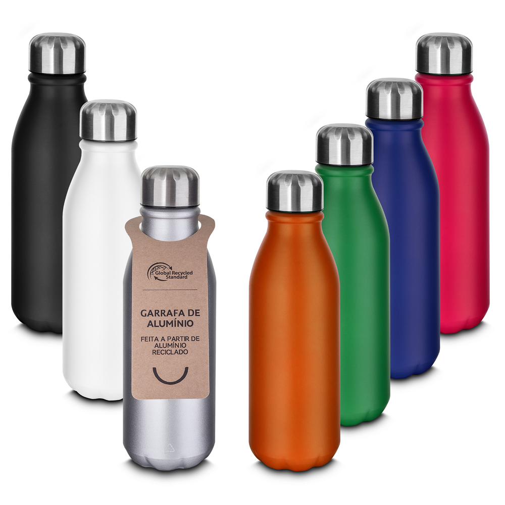 Garrafa Squeeze Alumínio 550ml