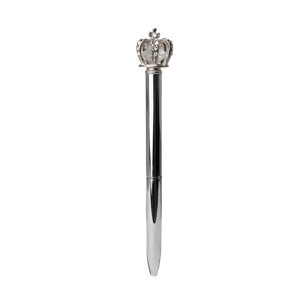 Caneta Metal Coroa Esferográfica