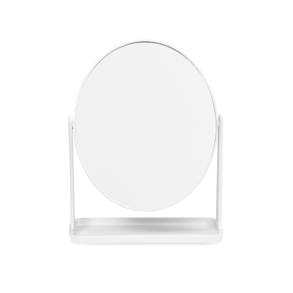 Espelho de Mesa Plástico Giratório Oval 20,8x15,6cm