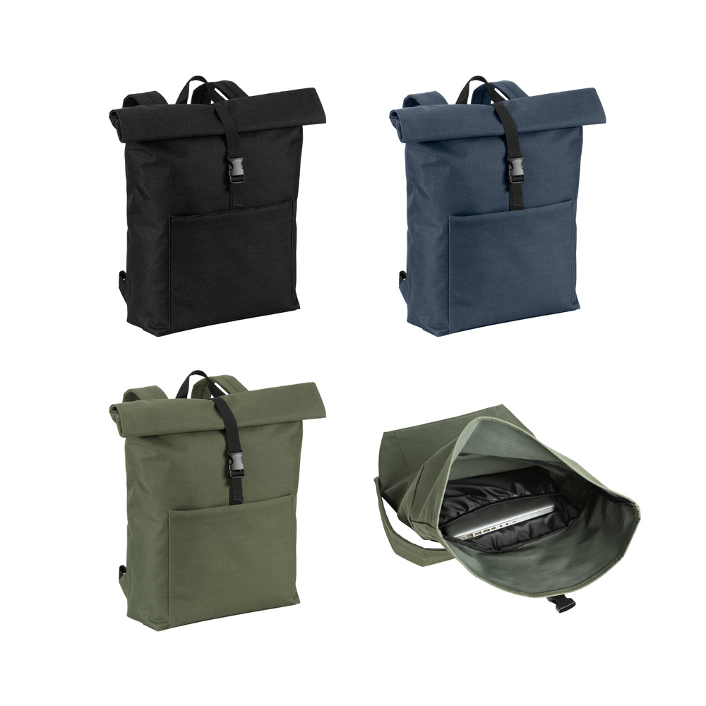 Mochila para Notebook Roll-top 600D 17'3" 21L