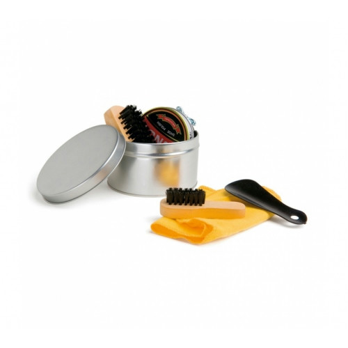Kit de Limpeza de Sapatos em Metal 98x56mm