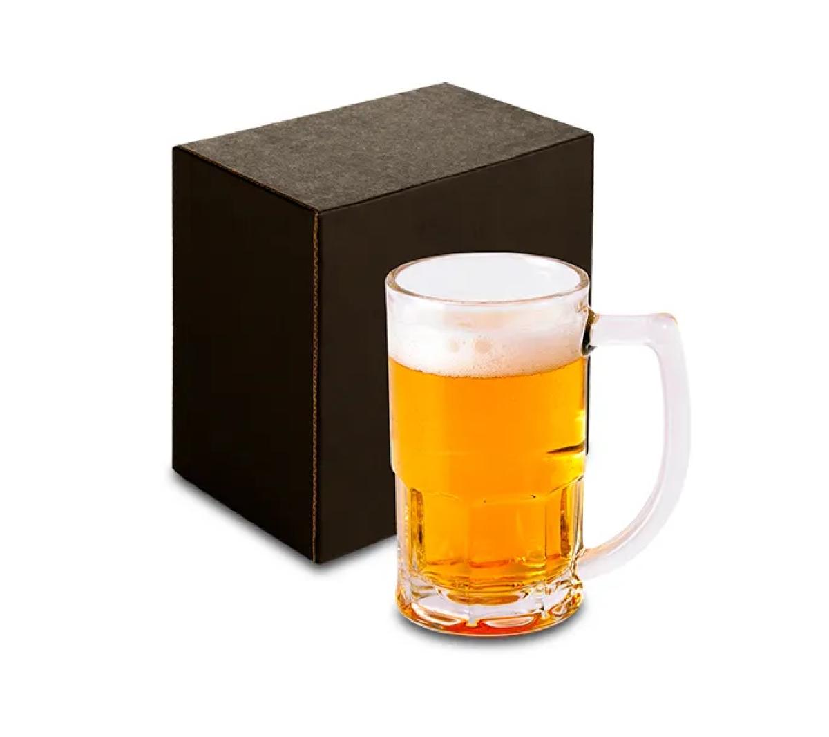 Caneca de Vidro para Chopp Cerveja 340ml