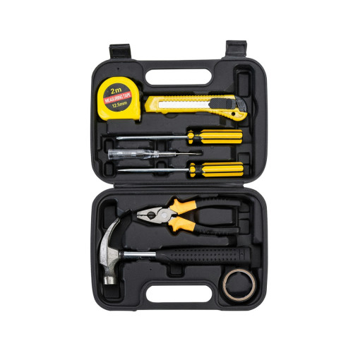 Kit Ferramentas 8 Peças em Estojo Plástico 17,6x24,8cm